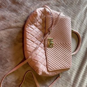 Bebe Pink and Gold Purse